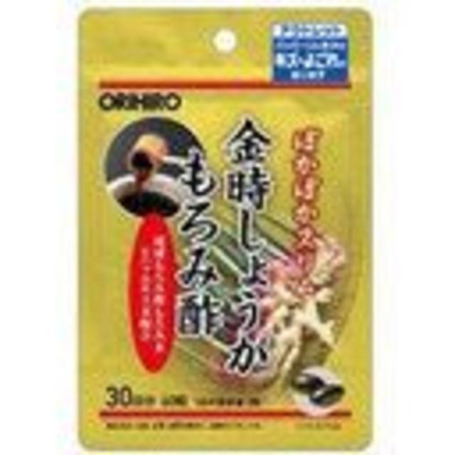 ORIHIRO(オリヒロ)の金時しょうが　もろみ酢　オリヒロ　1粒内容量３５０ｍｇ　60粒　1袋 食品/飲料/酒の健康食品(その他)の商品写真