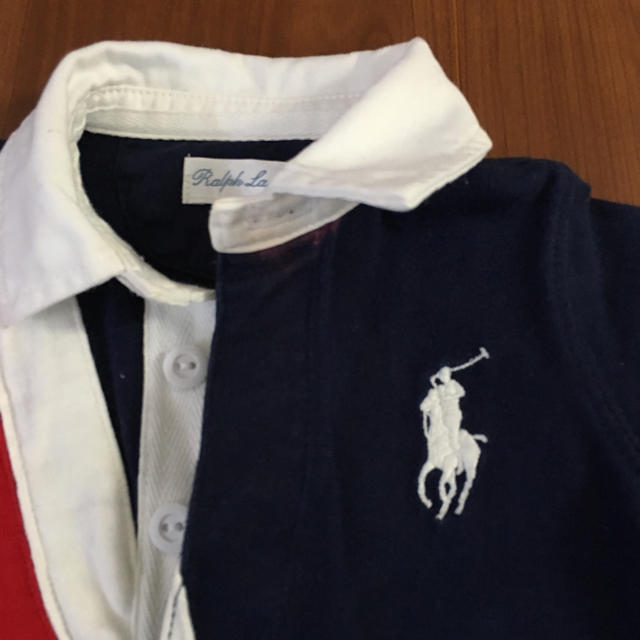 Ralph Lauren(ラルフローレン)のラルフローレン 3M ロンパース 長袖  キッズ/ベビー/マタニティのベビー服(~85cm)(ロンパース)の商品写真