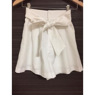 セシルマクビー(CECIL McBEE)の【美品】  セシルマクビー  リボン付きキュロットスカート(キュロット)