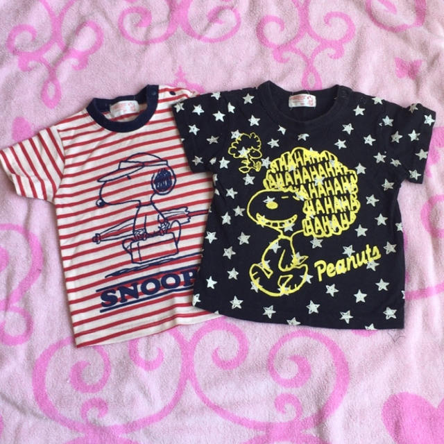 SNOOPY(スヌーピー)のスヌーピー キッズ/ベビー/マタニティのキッズ服男の子用(90cm~)(Tシャツ/カットソー)の商品写真