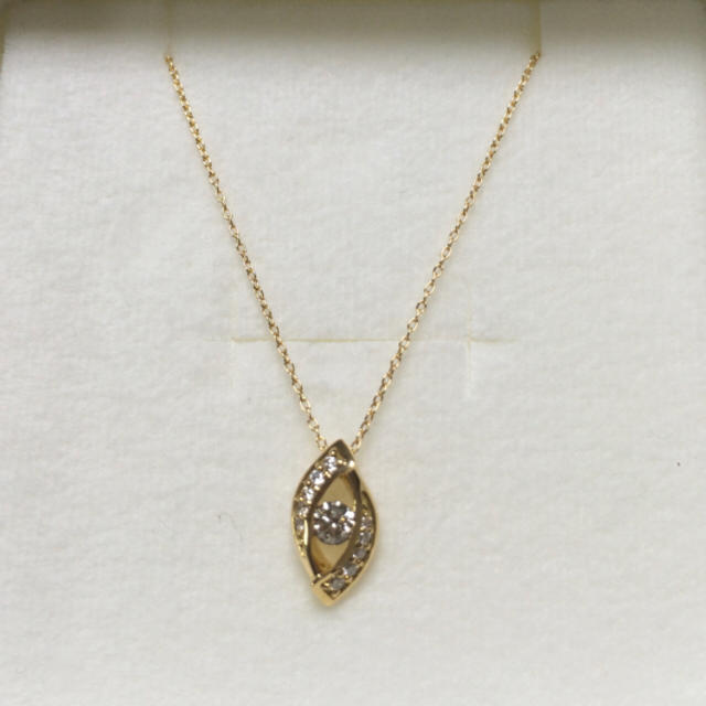 高級素材使用ブランド Vendome Aoyama - K18YG ダイヤ0.22ct