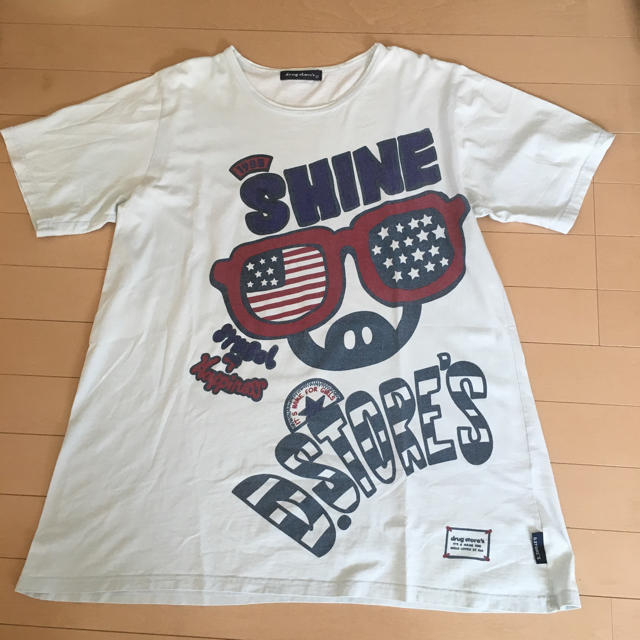 drug store's(ドラッグストアーズ)のドラッグストアーズTシャツ。 レディースのトップス(Tシャツ(半袖/袖なし))の商品写真