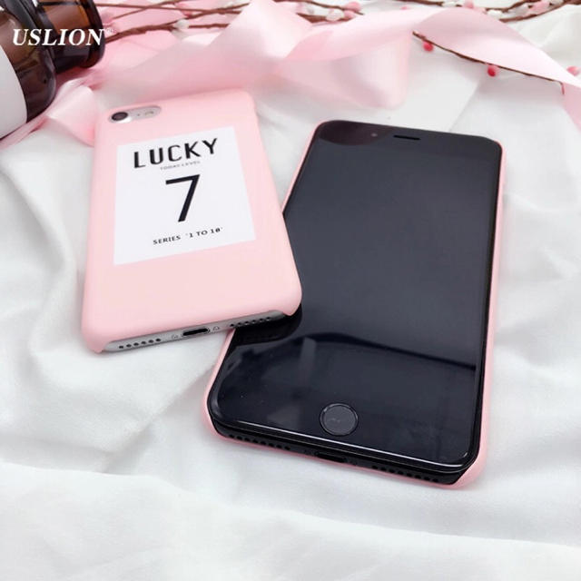 INGNI(イング)の可愛いlucky７のiPhone7用ケース  スマホ/家電/カメラのスマホアクセサリー(iPhoneケース)の商品写真