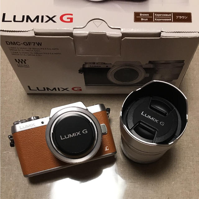 Panasonic LUMIX DMC-GF7 ダブルズームレンズキットカメラ