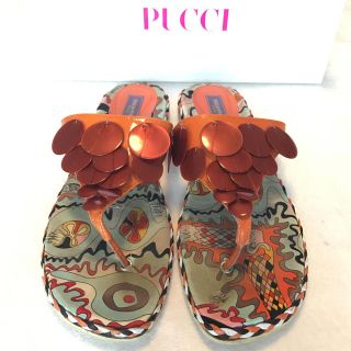 エミリオプッチ(EMILIO PUCCI)の 処分値☆EMILIO PUCCI サンダル 38 エミリオプッチ(サンダル)