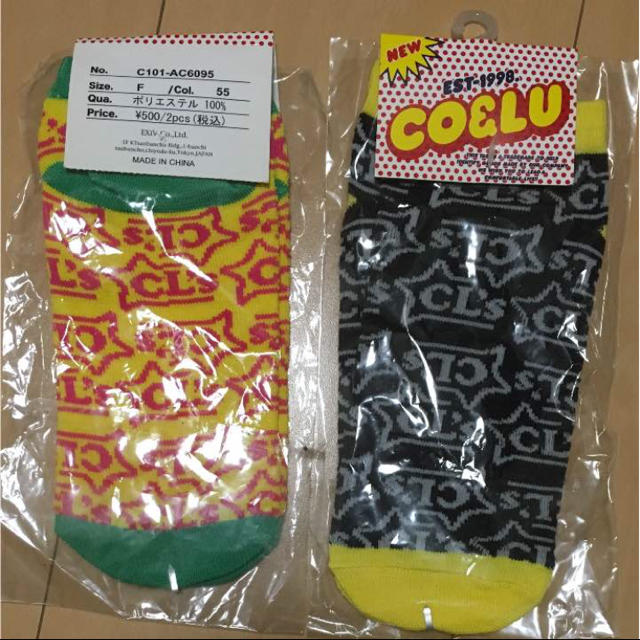 CO&LU(ココルル)のココルル 靴下 レディースのレッグウェア(ソックス)の商品写真