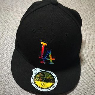 ニューエラー(NEW ERA)のニューエラ キッズ キャップ レインボー 帽子(帽子)