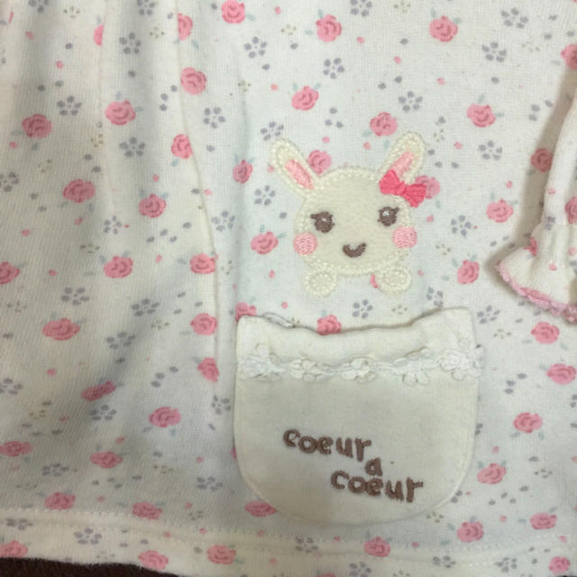 coeur a coeur(クーラクール)のゆうかりんさま専用☆クーラクール 70cm オシャレなトップス・長袖Tシャツ キッズ/ベビー/マタニティのベビー服(~85cm)(Ｔシャツ)の商品写真