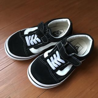 ヴァンズ(VANS)のvans スニーカー★18㎝ ★old school★Black!!(スニーカー)