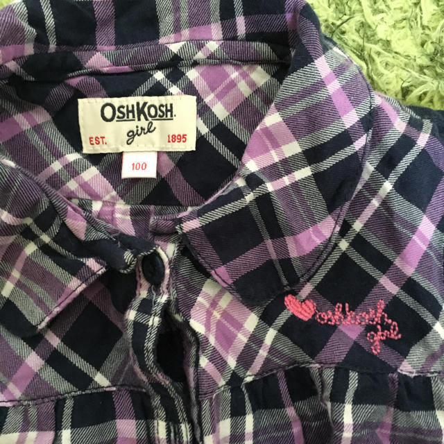 OshKosh(オシュコシュ)のオシュコシュ サイズ100 ワンピース キッズ/ベビー/マタニティのキッズ服女の子用(90cm~)(ワンピース)の商品写真