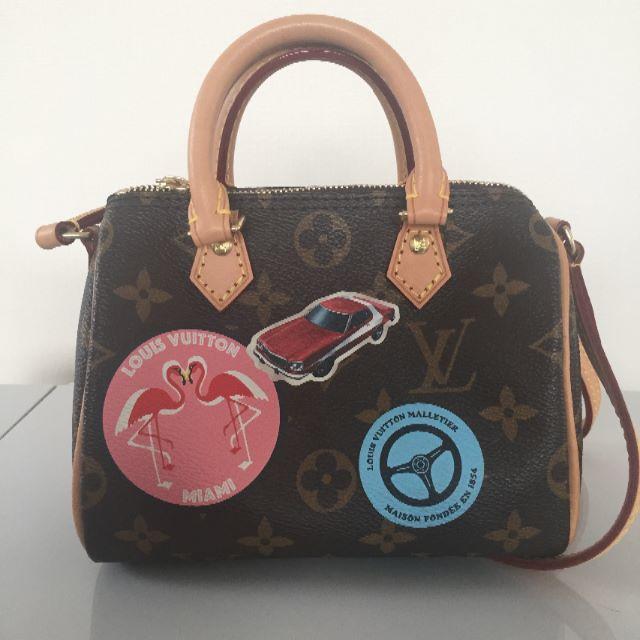LOUIS VUITTON - ワールド ツアー ナノ スピーディ