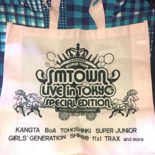 トウホウシンキ(東方神起)のテイクアウトバッグ☆SMTOWN 東京 2011(アイドルグッズ)