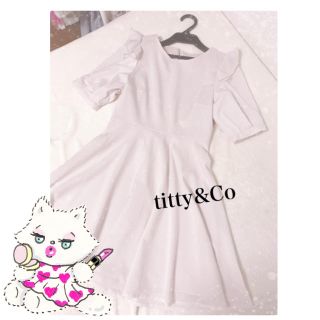 ティティアンドコー(titty&co)のティティアンドコー♡ワンピース(ひざ丈ワンピース)