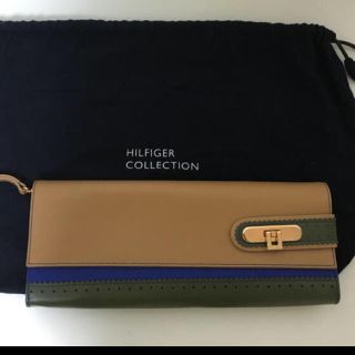 トミーヒルフィガー(TOMMY HILFIGER)の美品 トミーフルフィガー クラッチバッグ(クラッチバッグ)