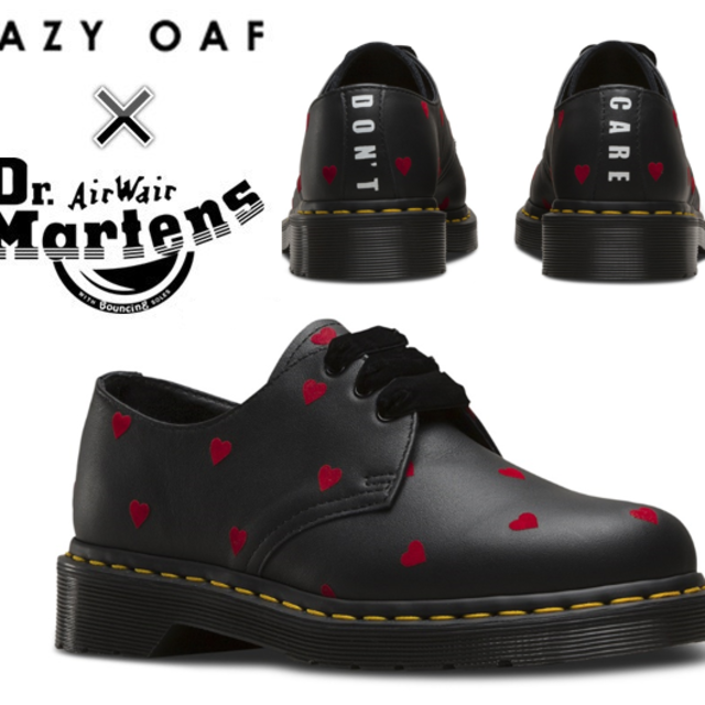 Dr.Martens×LAZY OAF☆コラボハートフラットシューズ23.5cm Dr.Martens×LAZY OAF☆コラボハートフラットシューズ23.5cm