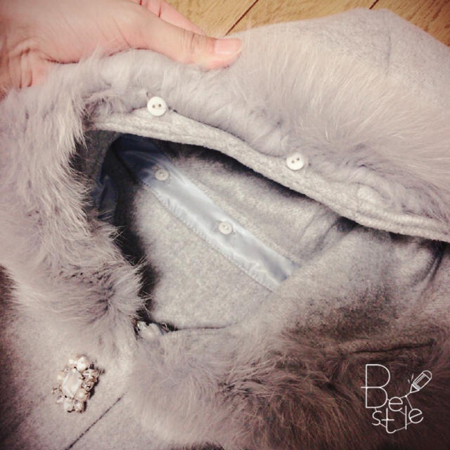 fubail フードファー付き5wayコート レディースのジャケット/アウター(ロングコート)の商品写真
