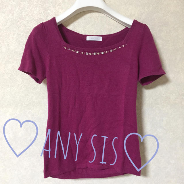 anySiS(エニィスィス)の♡未使用♡エニィシス ニットトップス レディースのトップス(ニット/セーター)の商品写真