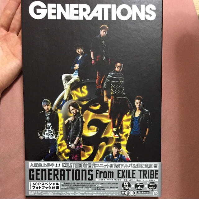 GENERATIONS(ジェネレーションズ)のGENERATIONS from EXILE TRIBEアルバム エンタメ/ホビーのDVD/ブルーレイ(ミュージック)の商品写真