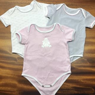 アルマーニ ジュニア(ARMANI JUNIOR)のアルマーニ☆ロンパース3枚セット☆6m(ロンパース)