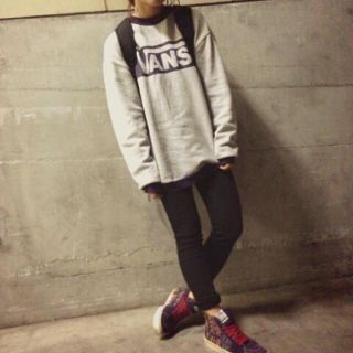 スライ(SLY)のSLY×Vans コラボ スウェットトップス(トレーナー/スウェット)