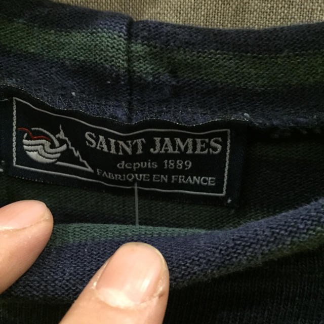 SAINT JAMES(セントジェームス)のセントジェームス SAINT JAMES ボーダー カットソー フランス製 レディースのトップス(カットソー(長袖/七分))の商品写真