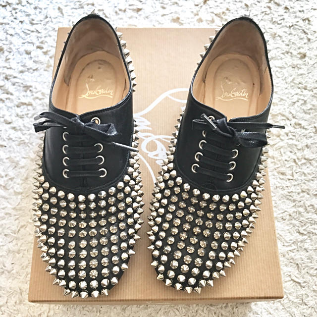 ローファー/革靴ChristianLouboutinルブタンスパイクオックスフォード