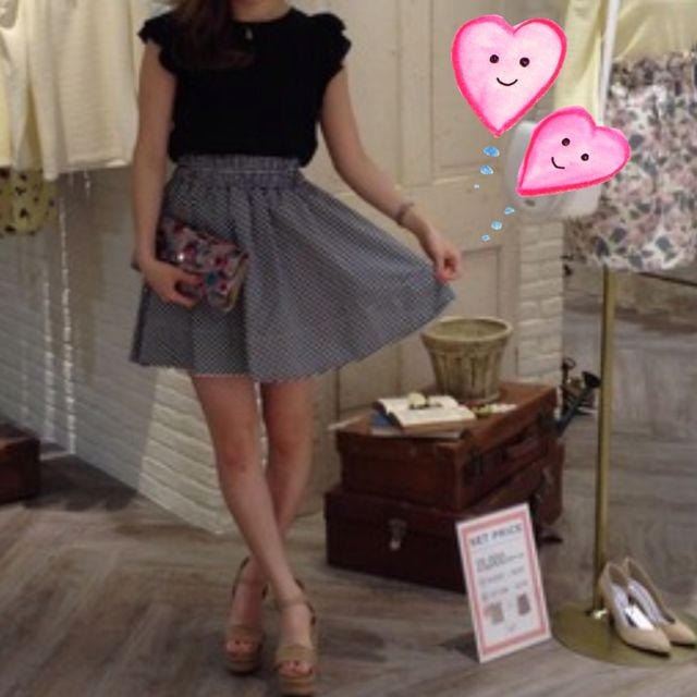 Noela(ノエラ)のnoela♡リバーシブルスカート♡ レディースのスカート(ひざ丈スカート)の商品写真