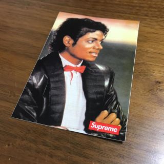 シュプリーム(Supreme)のsupreme michael jackson ステッカー(ノベルティグッズ)