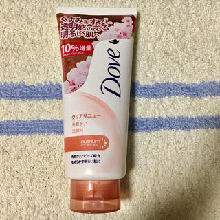 ユニリーバ(Unilever)のDove ダヴ 洗顔フォーム 限定 桜 デザイン クリアリニュー(洗顔料)