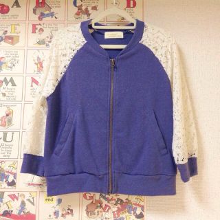 ダブルクローゼット(w closet)のw closet △▲ 七分袖ブルゾン(ブルゾン)