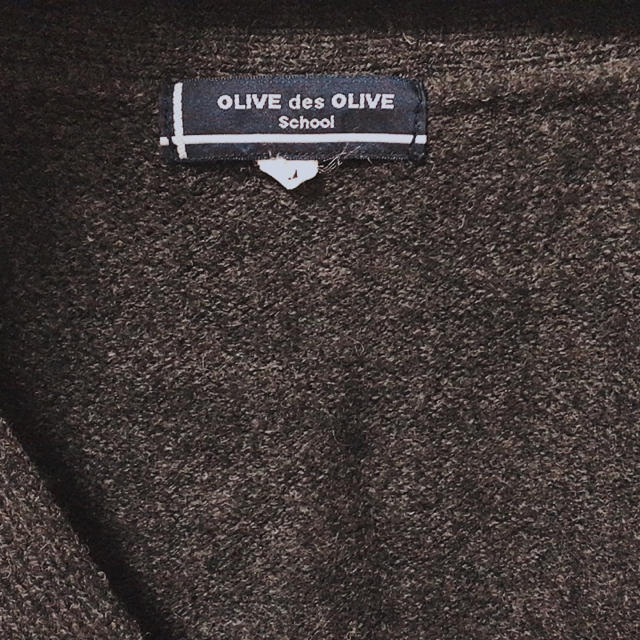 OLIVEdesOLIVE(オリーブデオリーブ)のOLIVE des OLIVE スクールカーディガン レディースのトップス(カーディガン)の商品写真