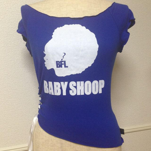 baby shoop(ベイビーシュープ)の送込BABYSHOOPショート丈トップス レディースのトップス(Tシャツ(半袖/袖なし))の商品写真