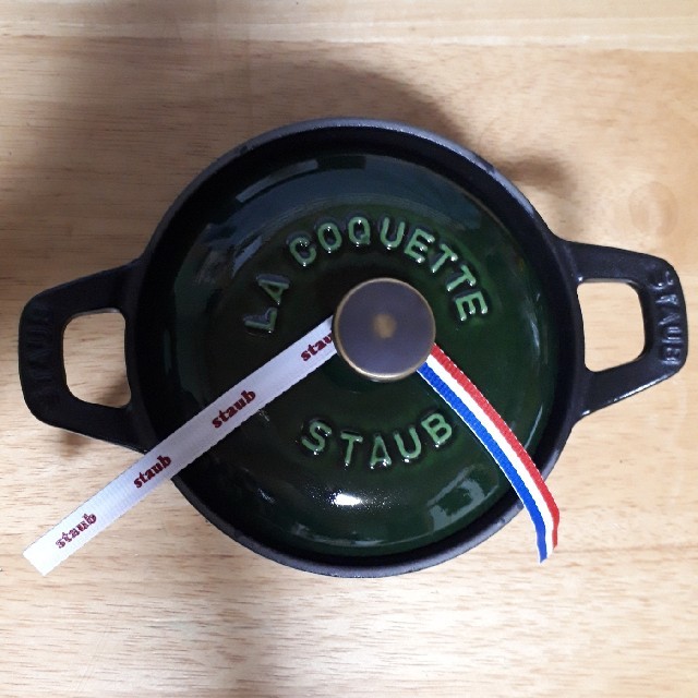 STAUB - ストウブ ヴィンテージココット バジルグリーンの通販 by
