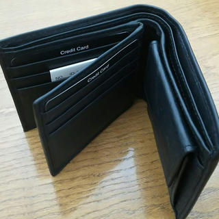 genuine leather kws original 本革 レザー折り財布(折り財布)