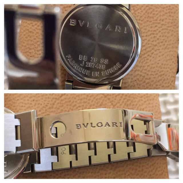 BVLGARI(ブルガリ)のオリビア様専用☆極美品☆ブルガリBB26SS レディースのファッション小物(腕時計)の商品写真