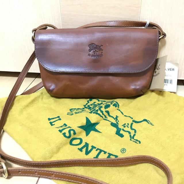 ビッグ割引 IL BISONTE 正規品☆ ショルダーバッグ ☆イルビゾンテ 未 【2022新春福袋】 イルビゾンテ ビッグ 巾着 タッセル ショルダーバッグ ショルダーバッグ