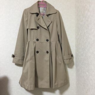 BE RADIENCE トレンチコート ギンガムチェック Chay