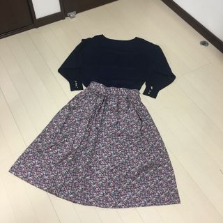 テチチ(Techichi)のシャネル様専用❤︎新品❤︎Techichi リバティスカート(ひざ丈スカート)