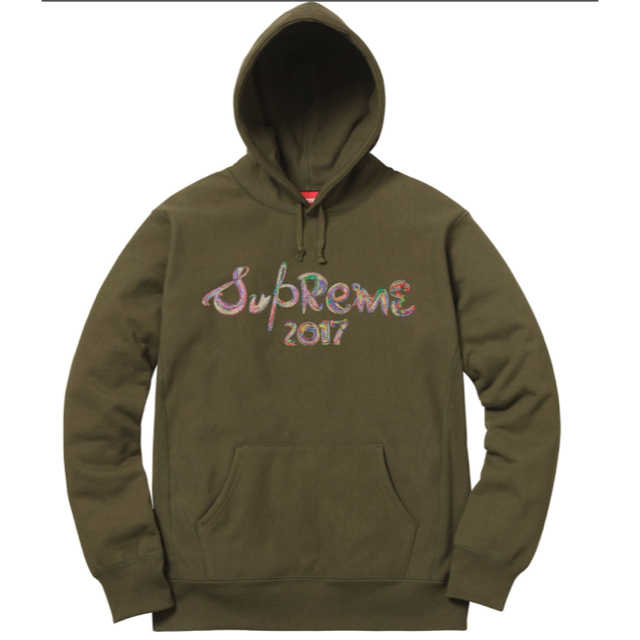 Supreme(シュプリーム)のシュプリーム-Brush Logo Hooded Sweatshirt メンズのトップス(パーカー)の商品写真