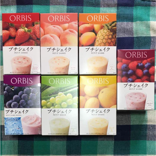 ORBIS(オルビス)のオルビス プチシェイク ７味セット×３ コスメ/美容のダイエット(ダイエット食品)の商品写真