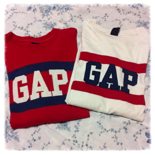 GAP(ギャップ)のGAP KIDS 長袖カットソー2枚組 レディースのトップス(Tシャツ(長袖/七分))の商品写真