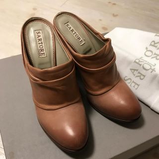 試着のみ良品◆サルトル◆サボショートブーツ37.5 ショートブーティー 試着のみ良品◆サルトル◆サボショートブーツ37.5 ショートブーティー