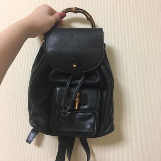 グッチ(Gucci)のGUCCIバンブーミニリュック(リュック/バックパック)