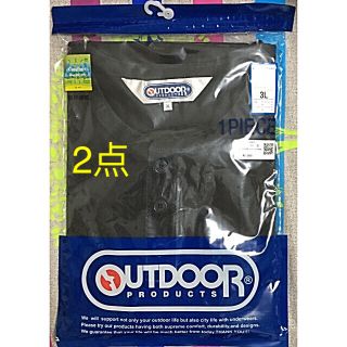 アウトドアプロダクツ(OUTDOOR PRODUCTS)のOUTDOOR   ヘンリーＴシャツ半袖(Tシャツ/カットソー(半袖/袖なし))