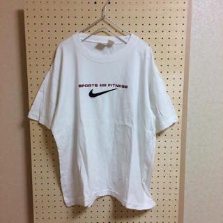 ナイキ(NIKE)の90s ビンテージ NIKE 刺繍ロゴＴシャツ  Mサイズ(Tシャツ/カットソー(半袖/袖なし))