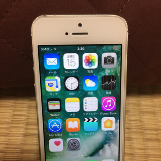 アップル(Apple)のiPhone5s au 16Ｇ 中古 箱無し(スマートフォン本体)