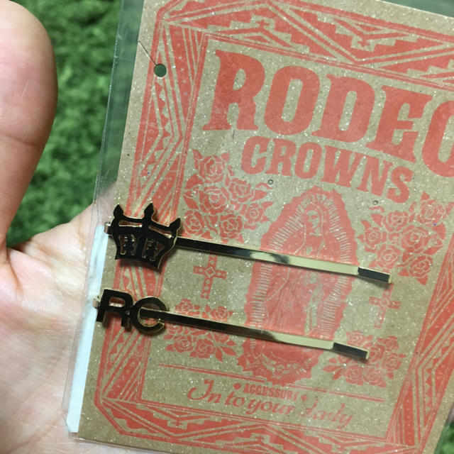 RODEO CROWNS(ロデオクラウンズ)のロデオクラウンズ 新品 ゴールド ヘアピン レディースのヘアアクセサリー(ヘアピン)の商品写真