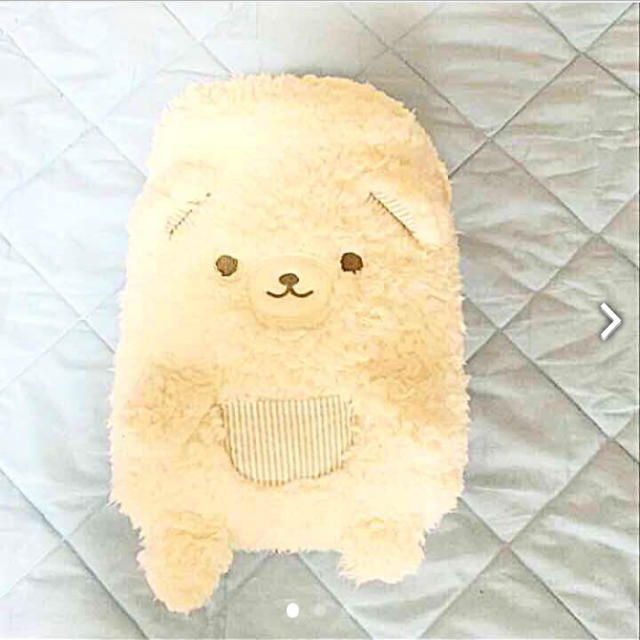 【月末限定値下げ中‼︎】【新品】もこもこ♡ブランケット キッズ/ベビー/マタニティのこども用ファッション小物(おくるみ/ブランケット)の商品写真