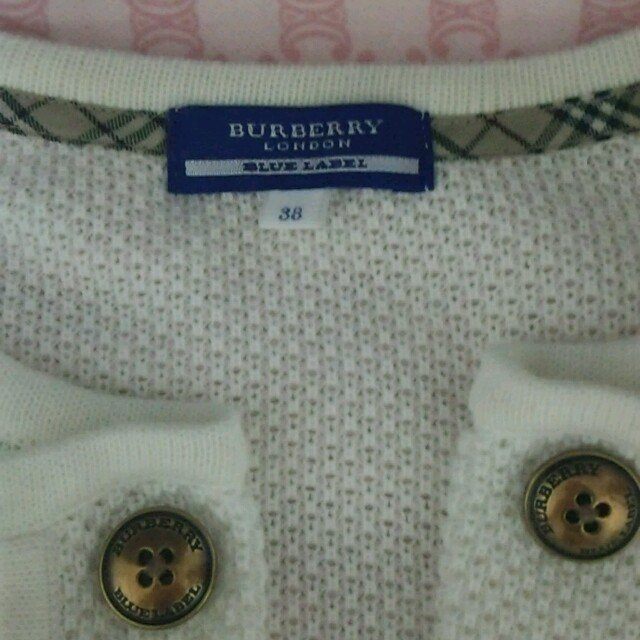 BURBERRY(バーバリー)のBURBERRY blue ガーデ レディースのトップス(カーディガン)の商品写真