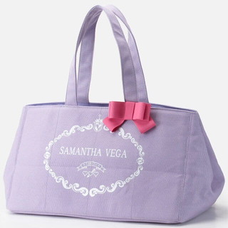 サマンサベガ(Samantha Vega)のSamantha Vega♡サマンサベガ♡キャンバストートバッグ♡パープル♡紫(トートバッグ)